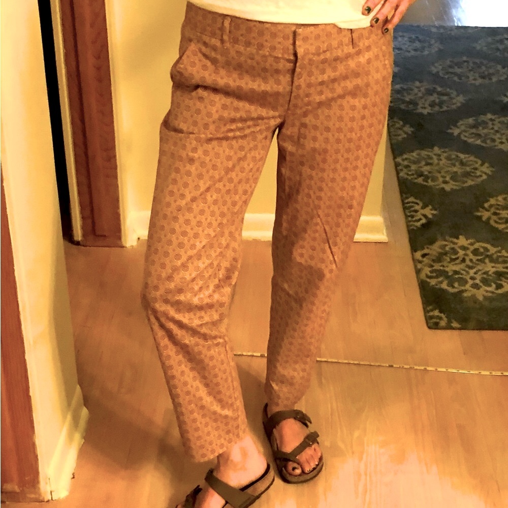 J.Crew Vintage Print Pant